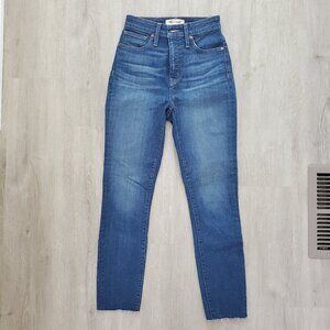 NWOT Madewell Curvy High-Rise Skinny Women's Jeans Size 25